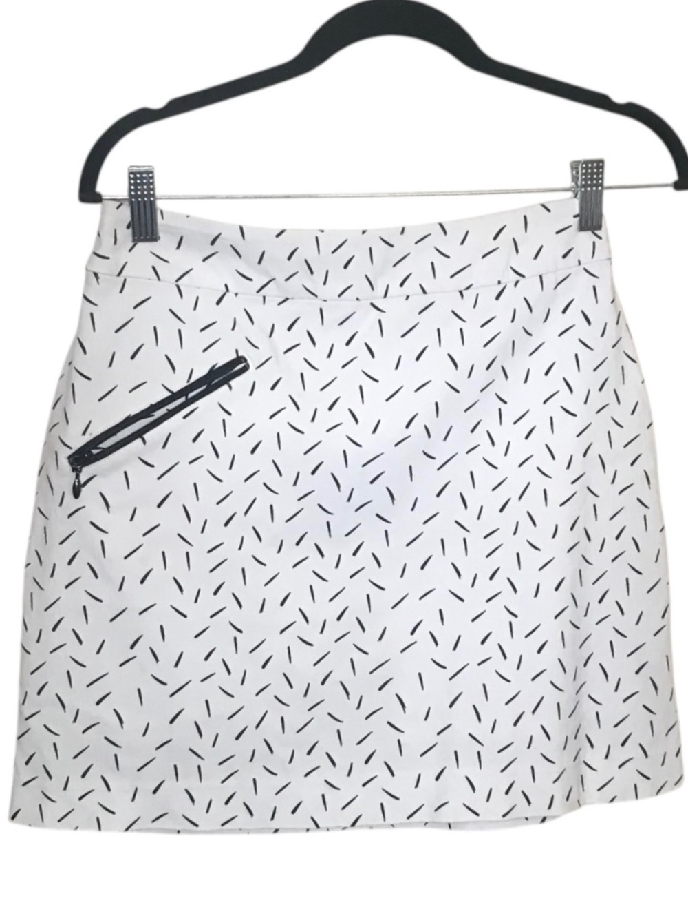 Raffinalla Black & White Printed Skort Size 4 Made in Canada